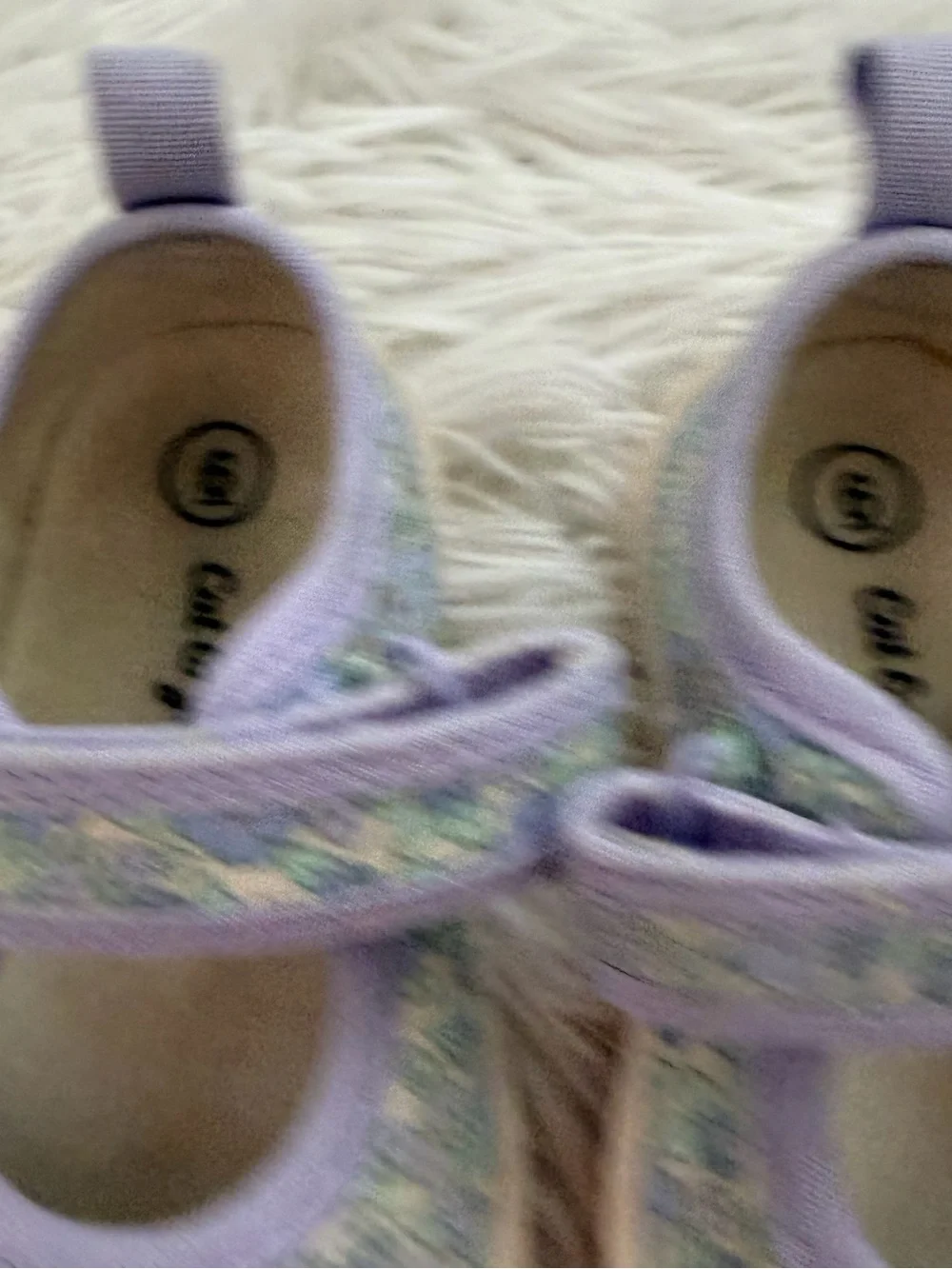 Cat & Jack Toddler Girls Size 6 Floral Shoes 2-Pair Bundle
